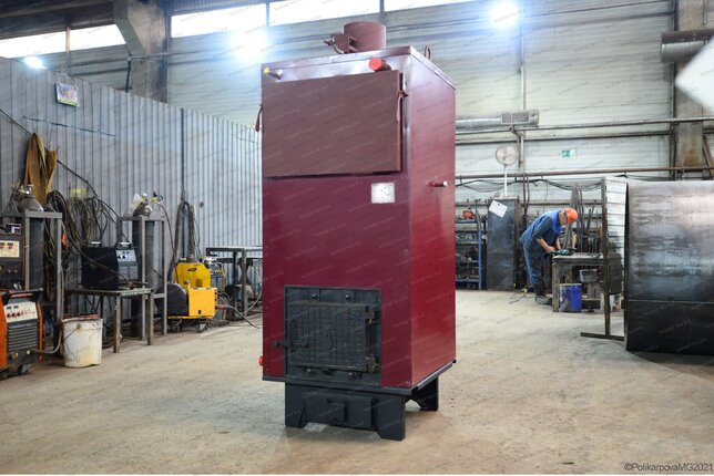 Угольный котел 200 кВт - изготовление