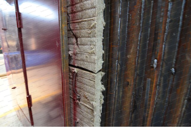 Котел угольный 600 кВт - обмуровка