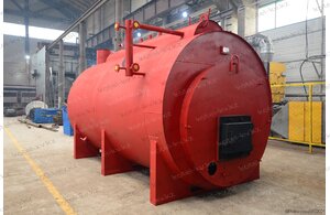 Паровой жаротрубный котел 2000 кг пара в час 115 С