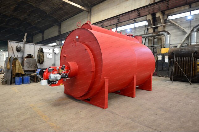 Парогенератор на газу 2500 кг 115 С