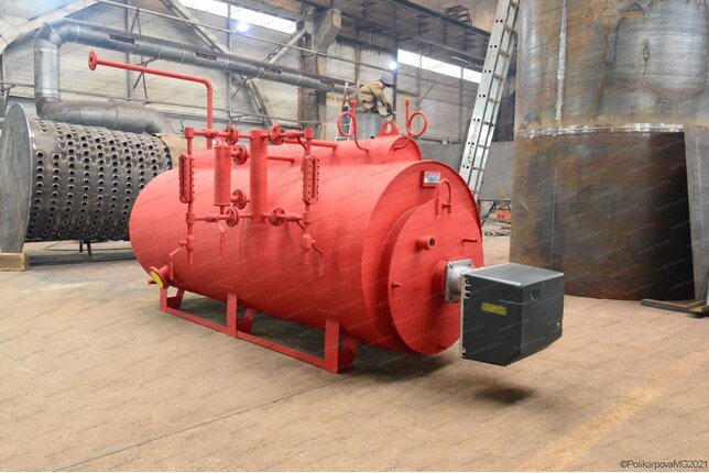 Парогенератор 0.3 т с температурой 170 С на жидком топливе